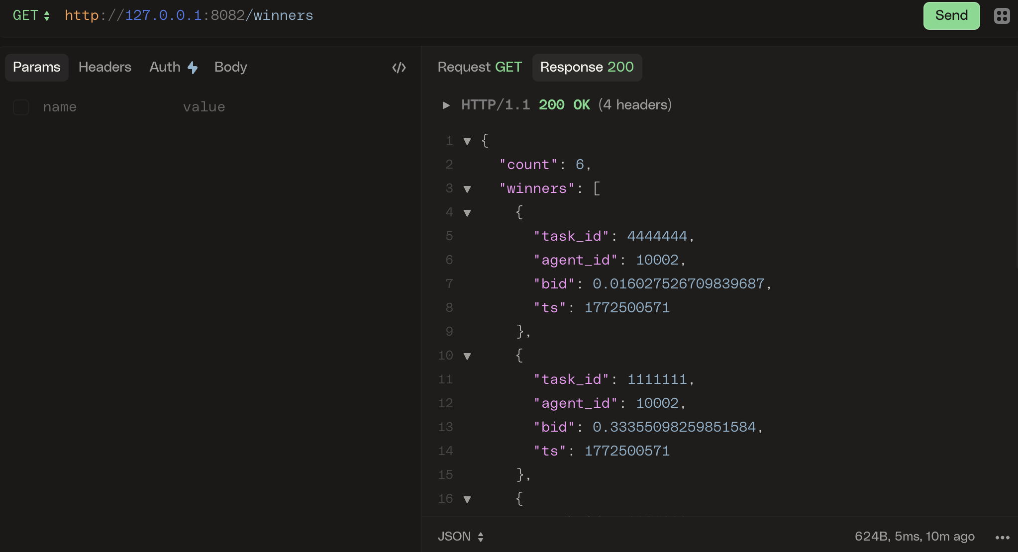 State Server (winners)